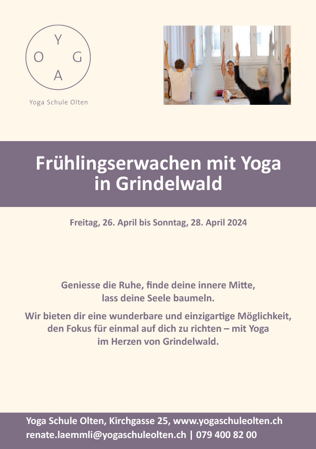 Yoga in Grindelwald